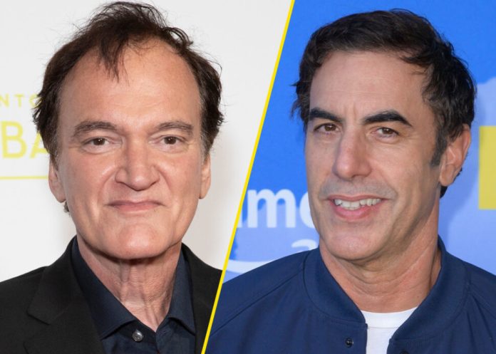 Quentin Tarantino Sacha Baron Cohen